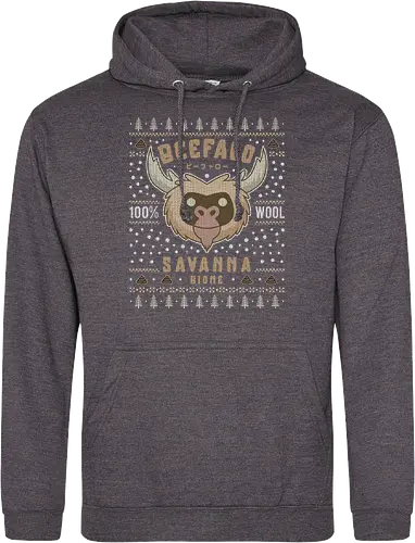 Savanna Beefalo Ugly Sweater