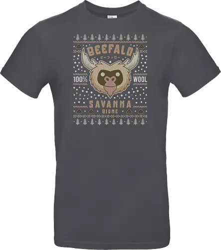 Savanna Beefalo Ugly Sweater