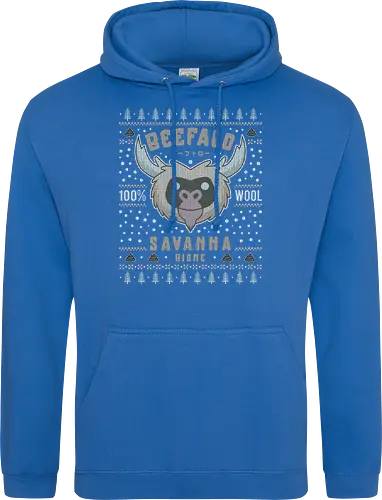 Savanna Beefalo Ugly Sweater