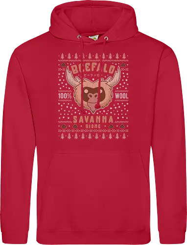 Savanna Beefalo Ugly Sweater