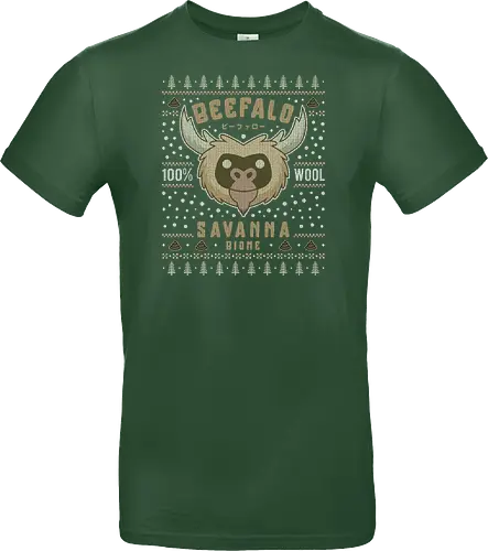 Savanna Beefalo Ugly Sweater