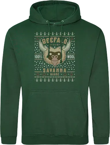 Savanna Beefalo Ugly Sweater