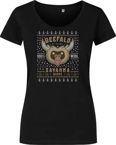 Savanna Beefalo Ugly Sweater