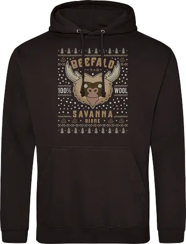 Savanna Beefalo Ugly Sweater