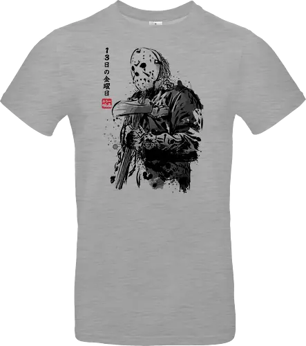 Crystal Lake killer sumi e