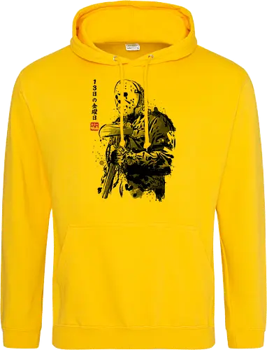 Crystal Lake killer sumi e