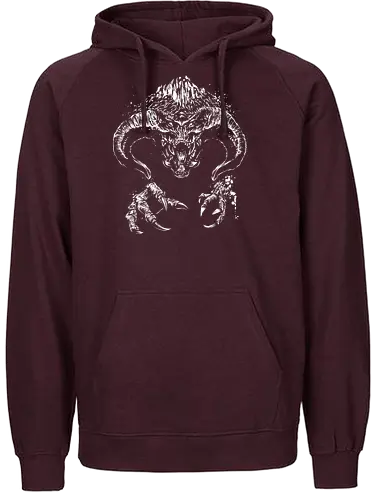 Demon behind the shadow - the lord of the ring, balrog, monsters, magic, Wizard - Fairtrade Hoodie
