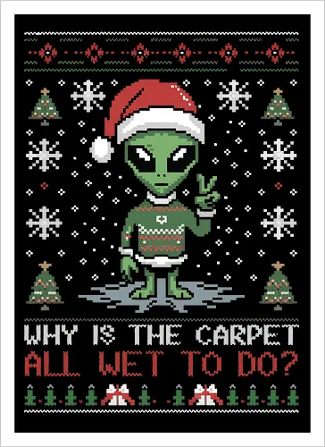 Why is the carpet all wet?
