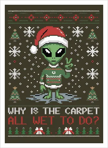 Why is the carpet all wet?