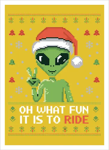 Oh what fun it is to ride