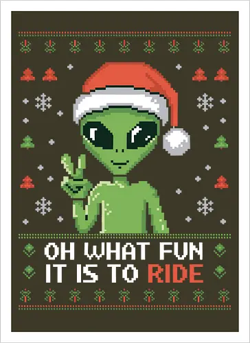 Oh what fun it is to ride