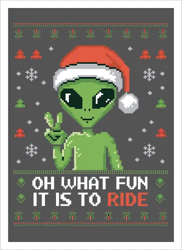 Oh what fun it is to ride