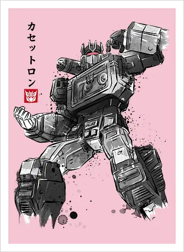 Microcassette recorder sumi e