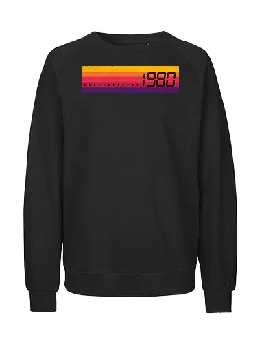 80s Stripes - 1980s, 80s, stripes, vintage, retro, retro stripes, retrowave, vaporwave, vhs - Fairtrade Sweatshirt