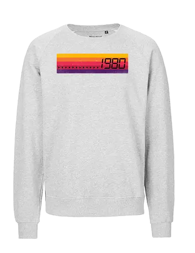 80s Stripes - 1980s, 80s, stripes, vintage, retro, retro stripes, retrowave, vaporwave, vhs - Fairtrade Sweatshirt