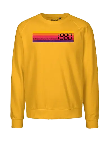80s Stripes - 1980s, 80s, stripes, vintage, retro, retro stripes, retrowave, vaporwave, vhs - Fairtrade Sweatshirt