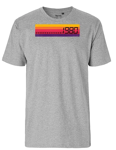 80s Stripes - 1980s, 80s, stripes, vintage, retro, retro stripes, retrowave, vaporwave, vhs - Fairtrade T-Shirt