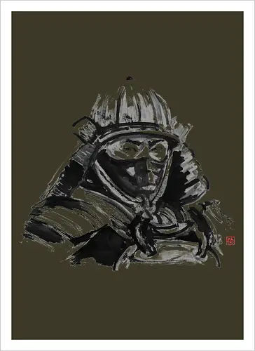samurai face