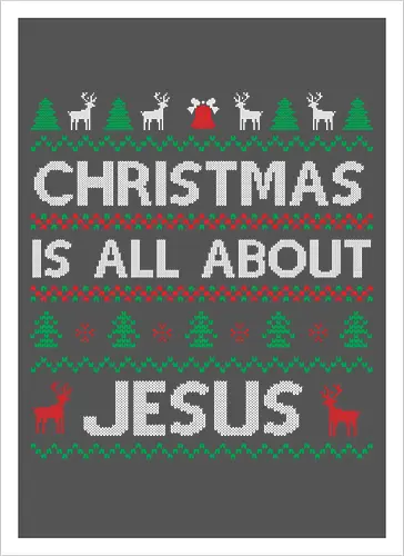 Christmas is all about Jesus