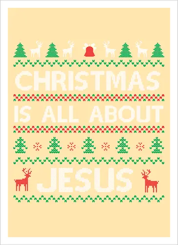 Christmas is all about Jesus