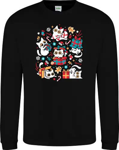 Christmas Cat Party