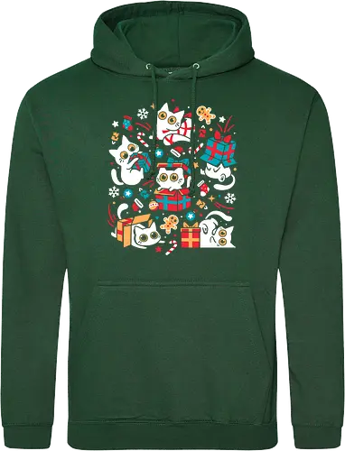 Christmas Cat Party