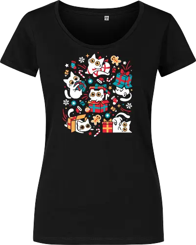 Christmas Cat Party