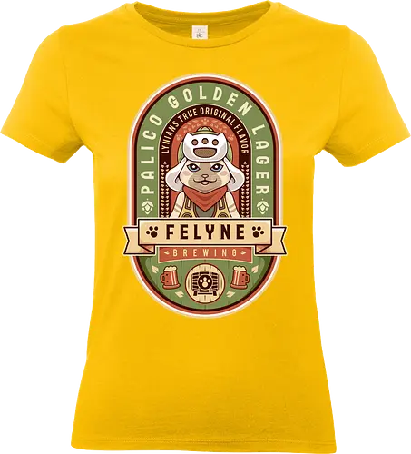 Palico Golden Lager - monster, beer, hunting, gamer, gaming, video games, iceborne, wyvern, felyne, pickle, hunter monster world, game, gamer, gaming, video games, hunter, monster rise, monster wilds - Standard T-Shirt (Women)