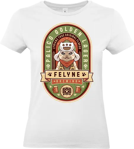 Palico Golden Lager - monster, beer, hunting, gamer, gaming, video games, iceborne, wyvern, felyne, pickle, hunter monster world, game, gamer, gaming, video games, hunter, monster rise, monster wilds - Standard T-Shirt (Women)