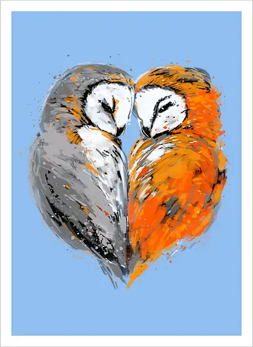 Owls in love