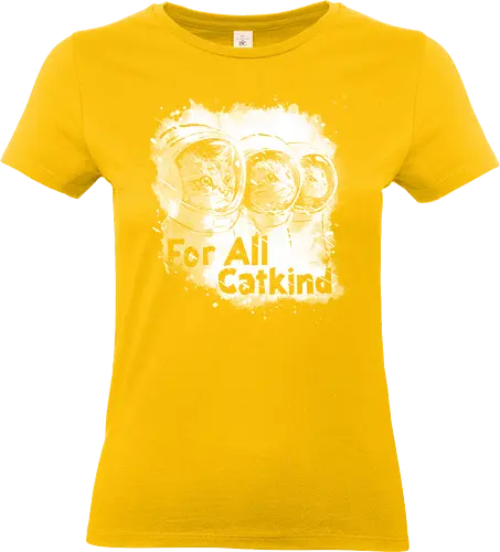 For all catkind - cays, cats lovers, cute, scifi, tv show mash up, memes, fun, funny - Standard T-Shirt (Women)