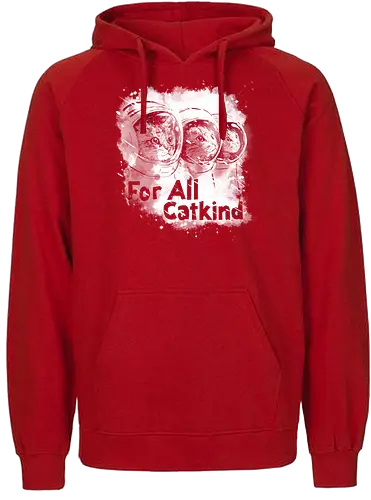 For all catkind - cays, cats lovers, cute, scifi, tv show mash up, memes, fun, funny - Fairtrade Hoodie