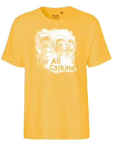 For all catkind - cays, cats lovers, cute, scifi, tv show mash up, memes, fun, funny - Fairtrade T-Shirt