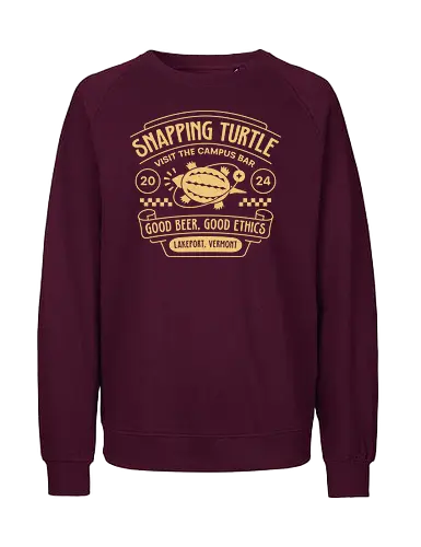 Snapping Turtle Crest - arcadia bay, video game, gaming, gamer, the black lantern, true colors, alex chen, haven springs, caledon university, life, strange, butterfly, before the storm, Chloe, Max, rachel amber - Fairtrade Sweatshirt