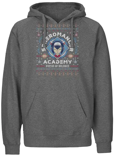 True Spheromancer Ugly Sweater - cross, lea, ugly christmas sweater, gaming, gamer, video game, indie game, rpg, action rpg, spheromancer, rookie harbor, jrpg, geek, nerd, xmas - Fairtrade Hoodie