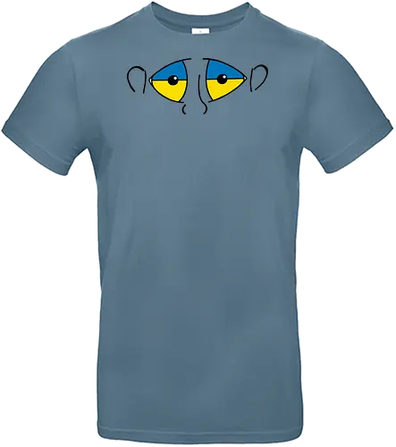 Augen Ukraine - Augen, Comic, Comic Style, Comic Stil, Zeichnung, Ukraine - Standard T-Shirt