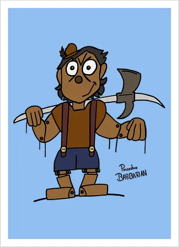 Pinocchio Barbarian (bunt)