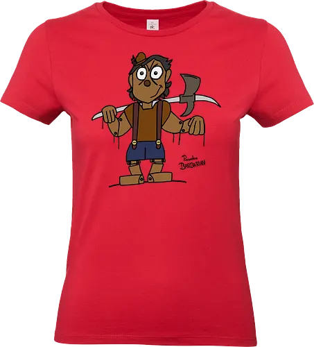Pinocchio Barbarian (bunt) - comic, comics, comic style, comic stil, Pen and Paper, dungeons, dragons, pinocchio, barbarian, märchen - Standard T-Shirt (Women)