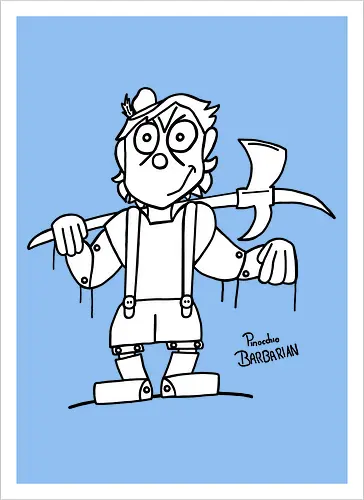 Pinocchio Barbarian