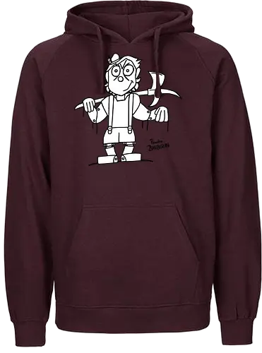 Pinocchio Barbarian - comic, comics, comic style, comic stil, Pen and Paper, dungeons, dragons, pinocchio, barbarian, märchen - Fairtrade Hoodie