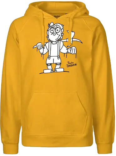 Pinocchio Barbarian - comic, comics, comic style, comic stil, Pen and Paper, dungeons, dragons, pinocchio, barbarian, märchen - Fairtrade Hoodie