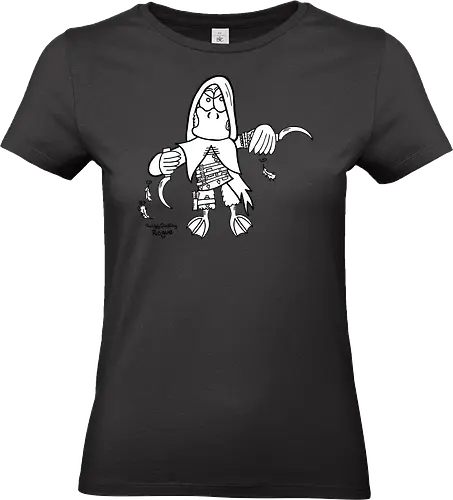 The Ugly Duckling - comic, comics, comic style, comic stil, Pen and Paper, dungeons, dragons, ugly duckling, rogue, märchen - Standard T-Shirt (Women)