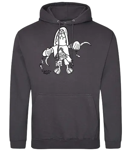 The Ugly Duckling - comic, comics, comic style, comic stil, Pen and Paper, dungeons, dragons, ugly duckling, rogue, märchen - Standard Hoodie