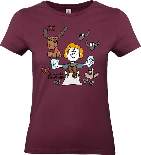 Cinderella Beastmaster (bunt) - comic, comics, comic style, comic stil, Pen and Paper, dungeons, dragons, aschenputtel, cinderella, beastmaster - Standard T-Shirt (Women)