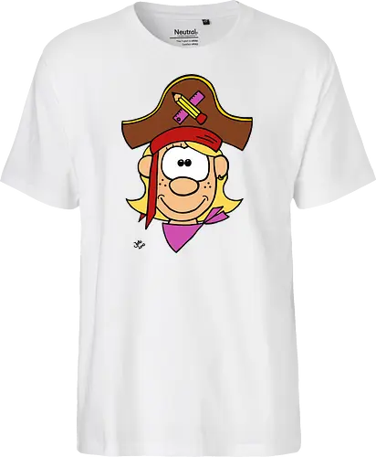 Schulpiratin (bunt)