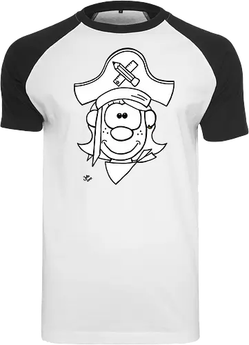 Schulpiratin (gold)