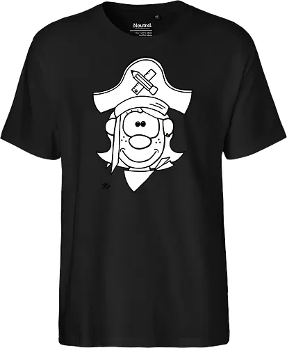 Schulpiratin (gold)