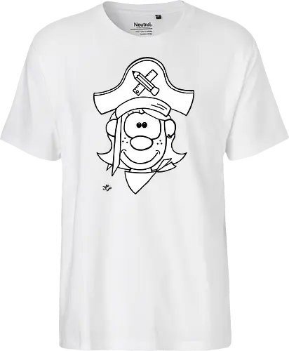 Schulpiratin (gold)