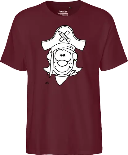 Schulpiratin (gold)