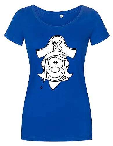 Schulpiratin (gold)
